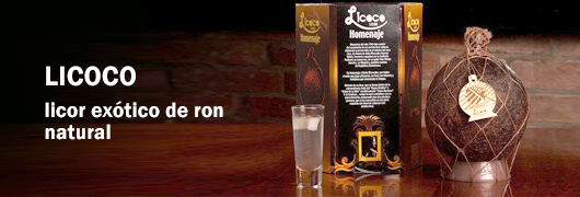 LICOCO licor exótico de ron natural