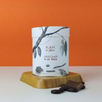 CHOCOLATE KAHKOW chocolate a lataza 450gr caja redonda