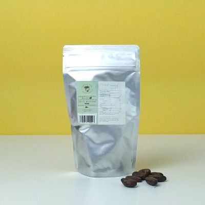 Жареные какао-бобы, Жареные и карамелизированные какао-бобы, Caribbean pearl, 70 гр