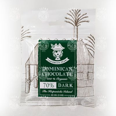 Шоколад 70% какао, Caribbean pearl, 85 гр