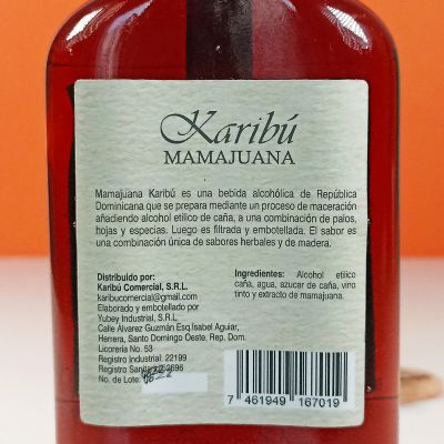 Мамахуана Karibu 175 мл, 30% alc