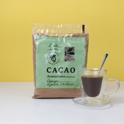 Какао порошок растворимый, натуральный, Caribbean pearl, 450 гр