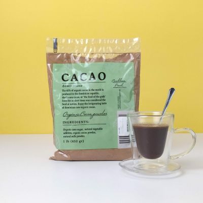 Какао порошок растворимый, натуральный, Caribbean pearl, 450 гр