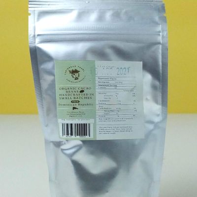 Жареные какао-бобы, Жареные и карамелизированные какао-бобы, Caribbean pearl, 70 гр