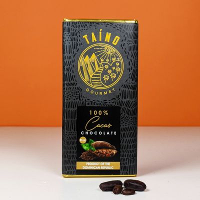 Тёмный шоколад 100% какао, Taino, 85 гр.
