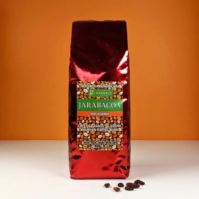Кофе в зёрнах Jarabacoa со вкусом ореха макадамия, 450 гр