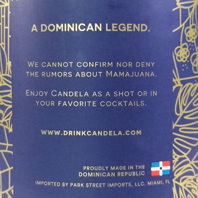Мамахуана Candela 750 мл жидкая, 30% alc