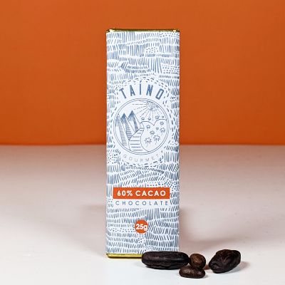 Тёмный шоколад 60% какао, Taino, 25 гр