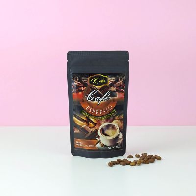 Кофе молотый эспрессо с ароматом шоколада, K-rla, 70 гр