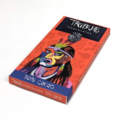 Тёмный шоколад 70% какао, TRIBUS, 85гр