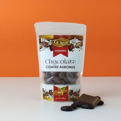 Миндаль в молочном шоколаде, Chokamil, 100 гр