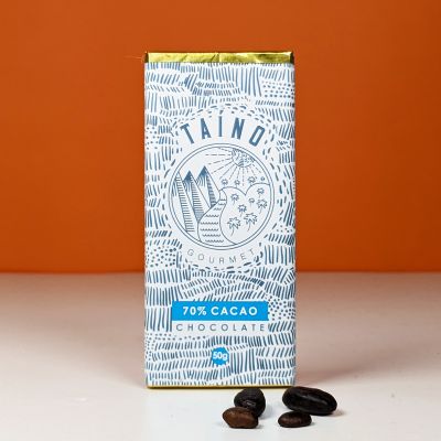 Тёмный шоколад 70% какао, Taino, 50 гр