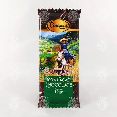 Шоколад с 100% содержанием какао, Punta Cana, Chokamil, 50 гр