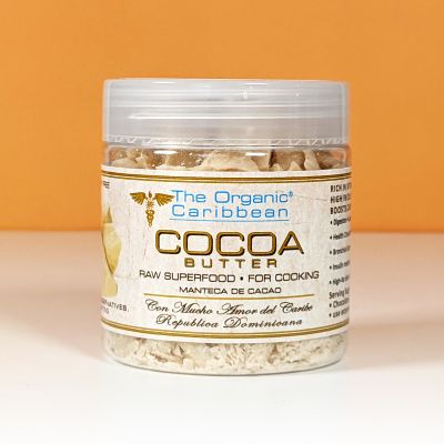 Масло какао натуральное, Organic Caribbean, 225 гр
